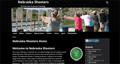 Desktop Screenshot of nebraskashooters.com